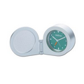 Round Alarm Clock in Tin Box